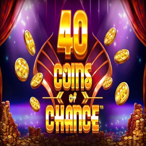 Official Slots logo: 40 Coins of Chance by SYNOT Games at Wild Robin Casino