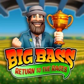 Big Bass Return to the Races by Pragmatic Play, showcased at wildrobins.com.pl – game logo