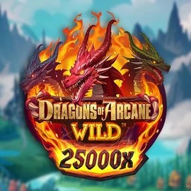 Dragons of Arcane Wild slot icon by Foxium, available at Wild Robin Casino