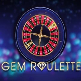 Gem Roulette slot visual from iSoftBet available on wildrobins.com.pl