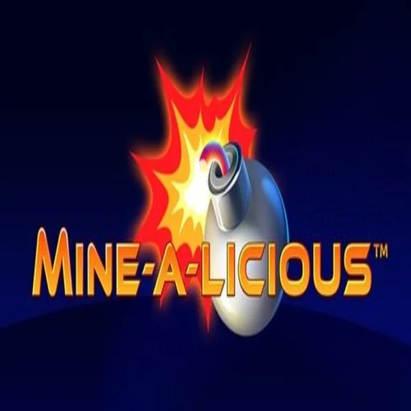 Mine a Licious online game logo by Playtech on wildrobins.com.pl