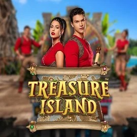 Live Casino logo of Treasure Island from Pragmatic Play at Wild Robin Casino